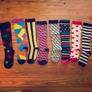 Women’s compression socks.